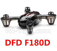 DFD F180D Parts-03 Upper and bottom shell cover(Can only be used for F180D) For DFD F180D RC Quadcopter parts,RC Drone parts